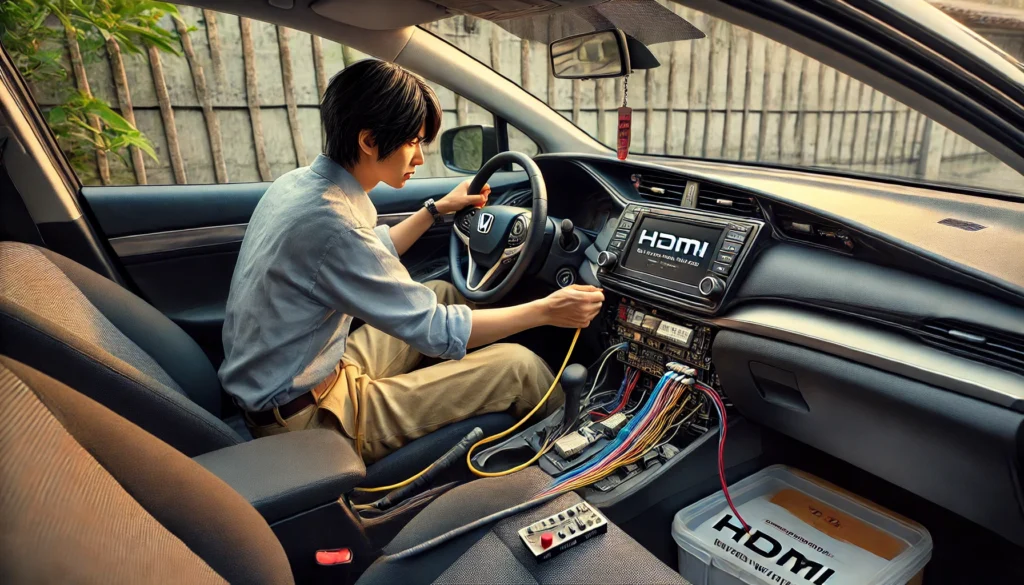 ディーラーでは教えてくれないHDMI取り付けの裏ワザ